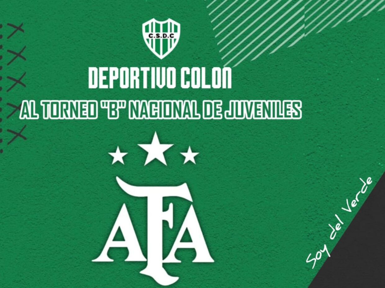 El Deportivo Colón al Torneo “B” Nacional de Juveniles de AFA