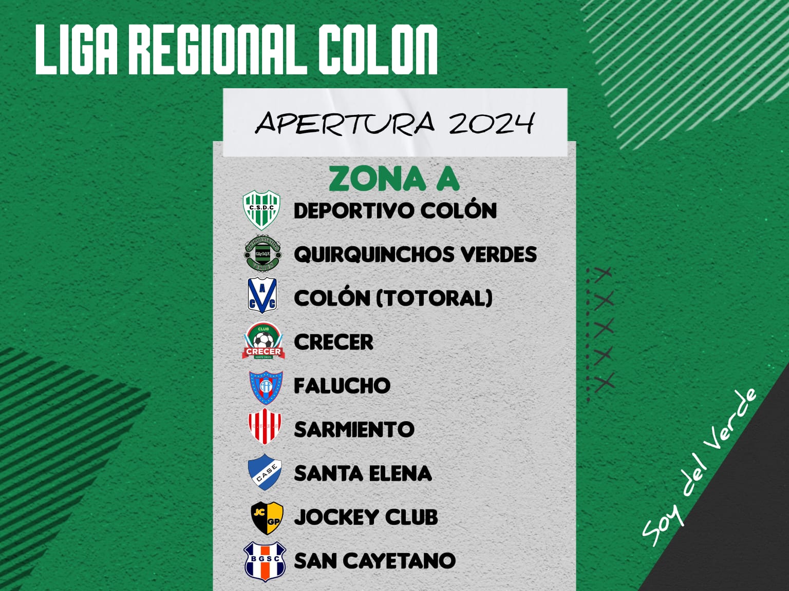 Comienza la Temporada 2024 de la Liga Regional Colón